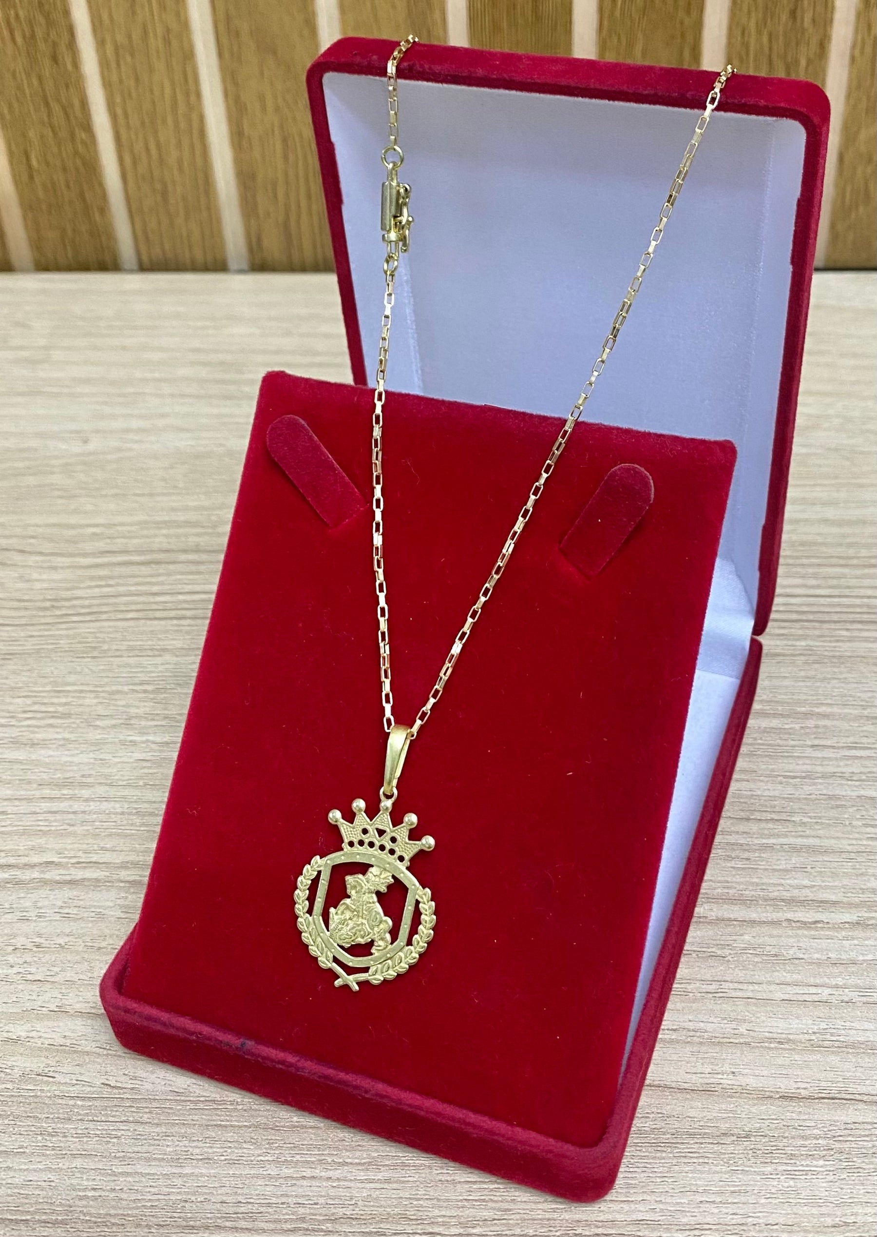 CORRENTE ELO CAIXOTINHO 1MM + PULSEIRA BRINDE + PINGENTE BRINDE