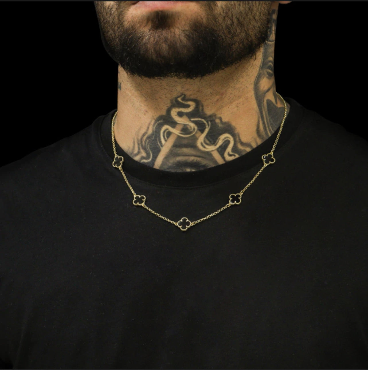 CORRENTE TREVO CHOKER NEY - 50CM