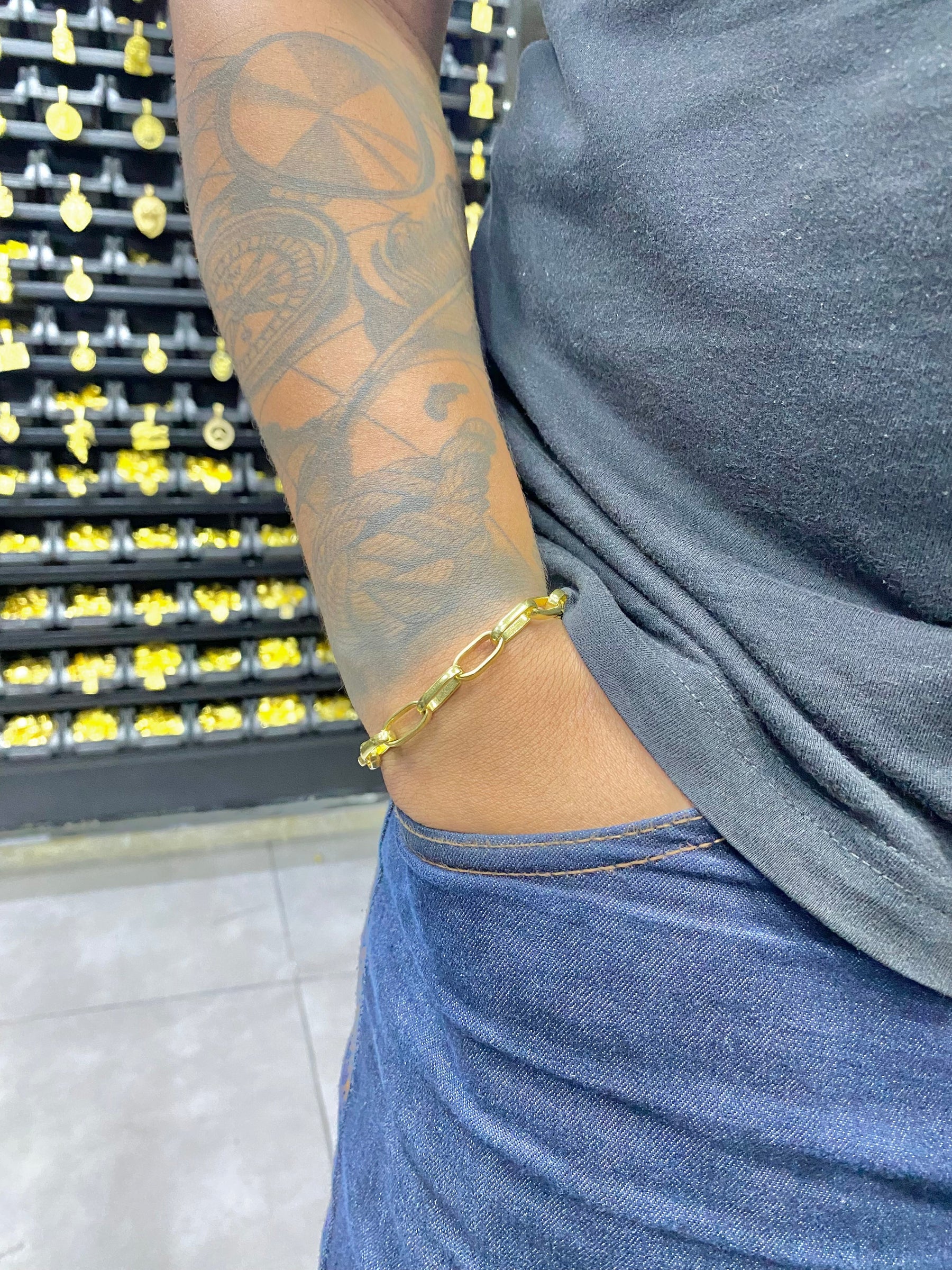 PULSEIRA TIJOLINHO 5MM - WRDJOIAS