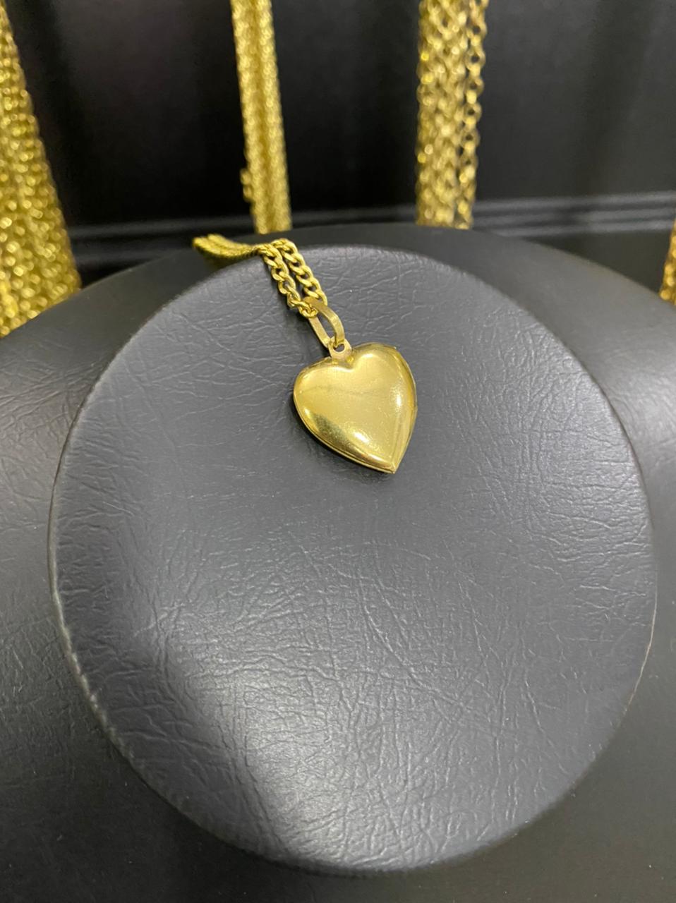 PINGENTE CORAÇÃO PEQUENO - WRDJOIAS