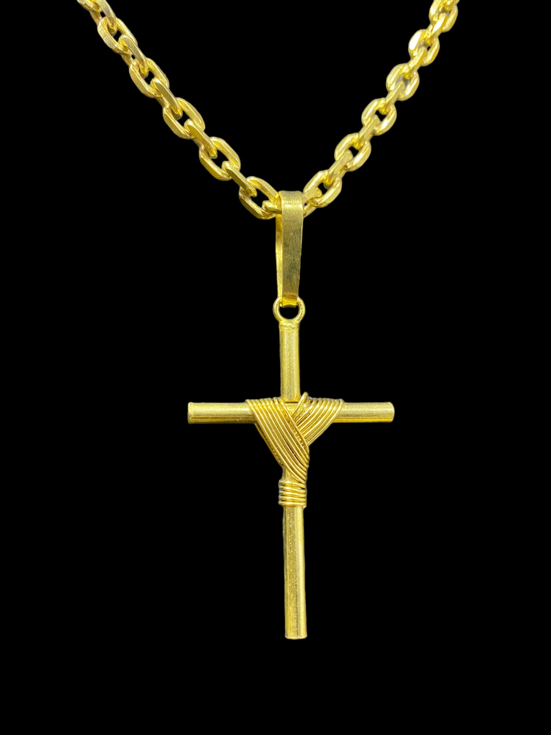 PINGENTE CRUZ PALITO M - WRDJOIAS