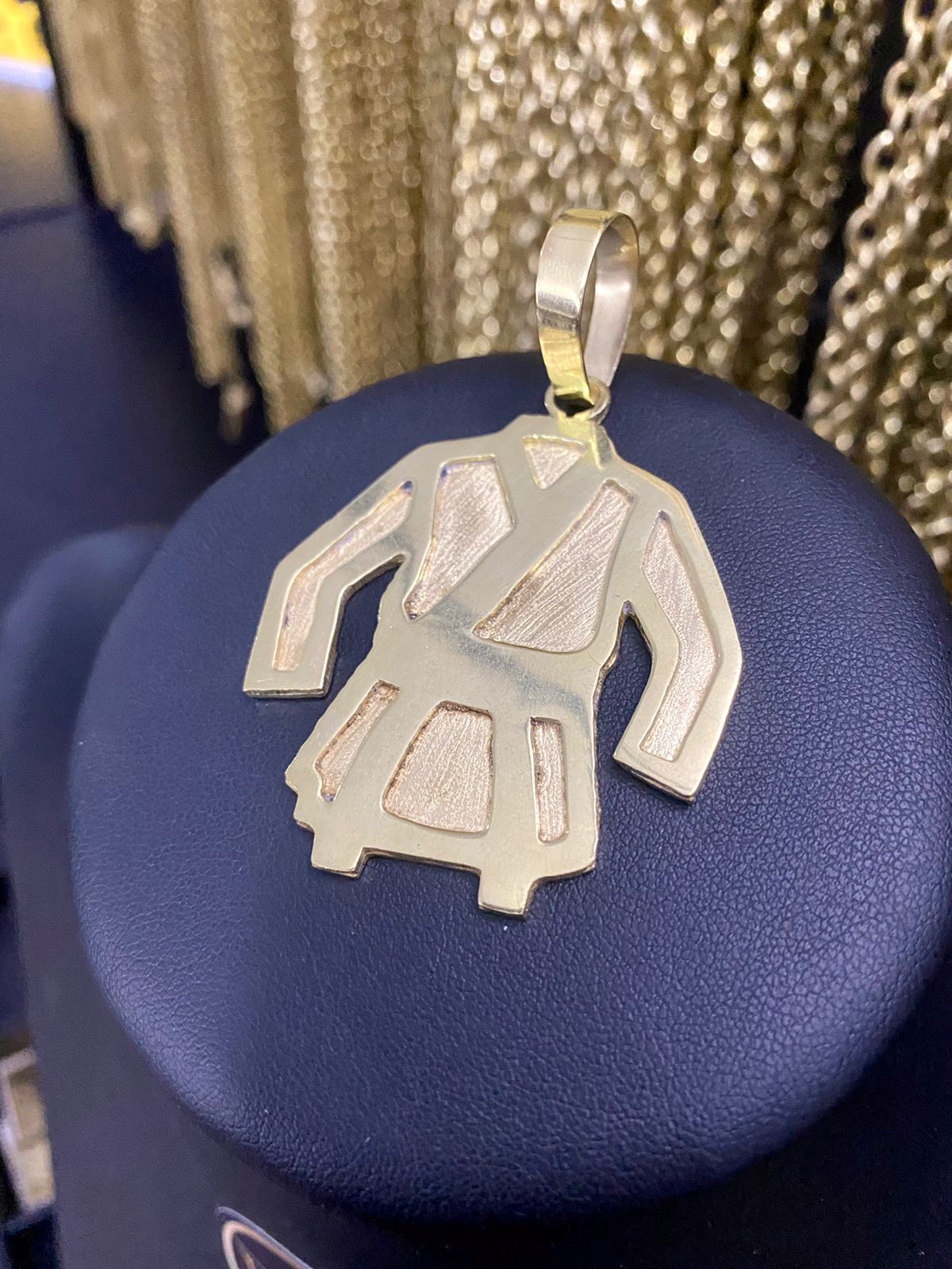 PINGENTE FAIXA PRETA - WRDJOIAS