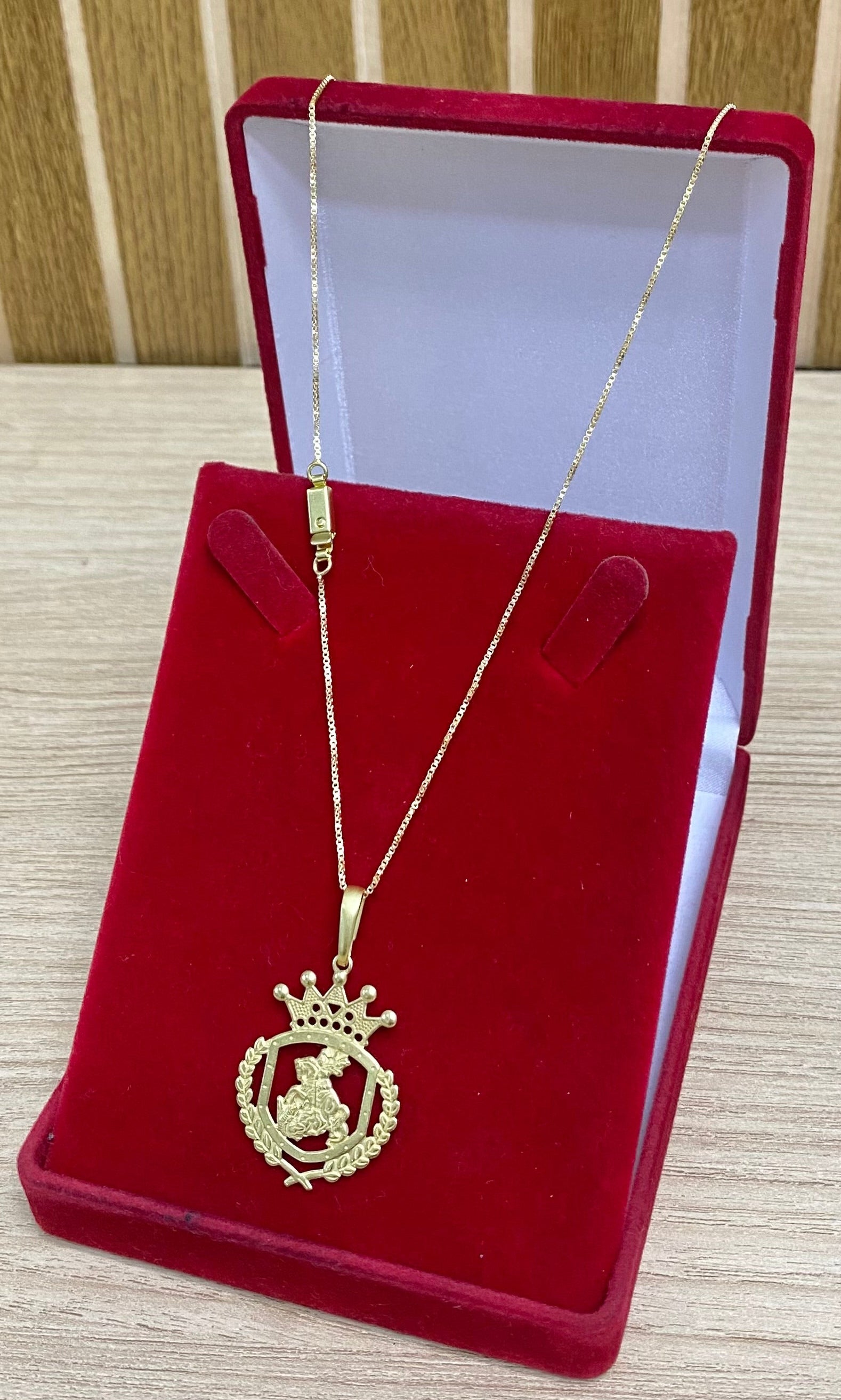 CORRENTE ELO VENEZIANA 2MM + PULSEIRA BRINDE + PINGENTE BRINDE