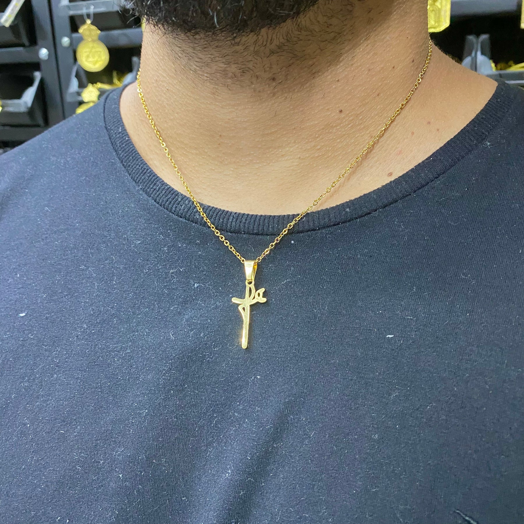 CORRENTE CADEADO 2 MM + PING FÉ