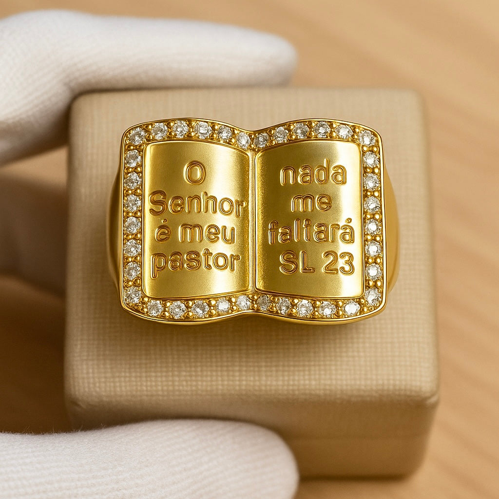 ANEL BIBLIA CRAVEJADO