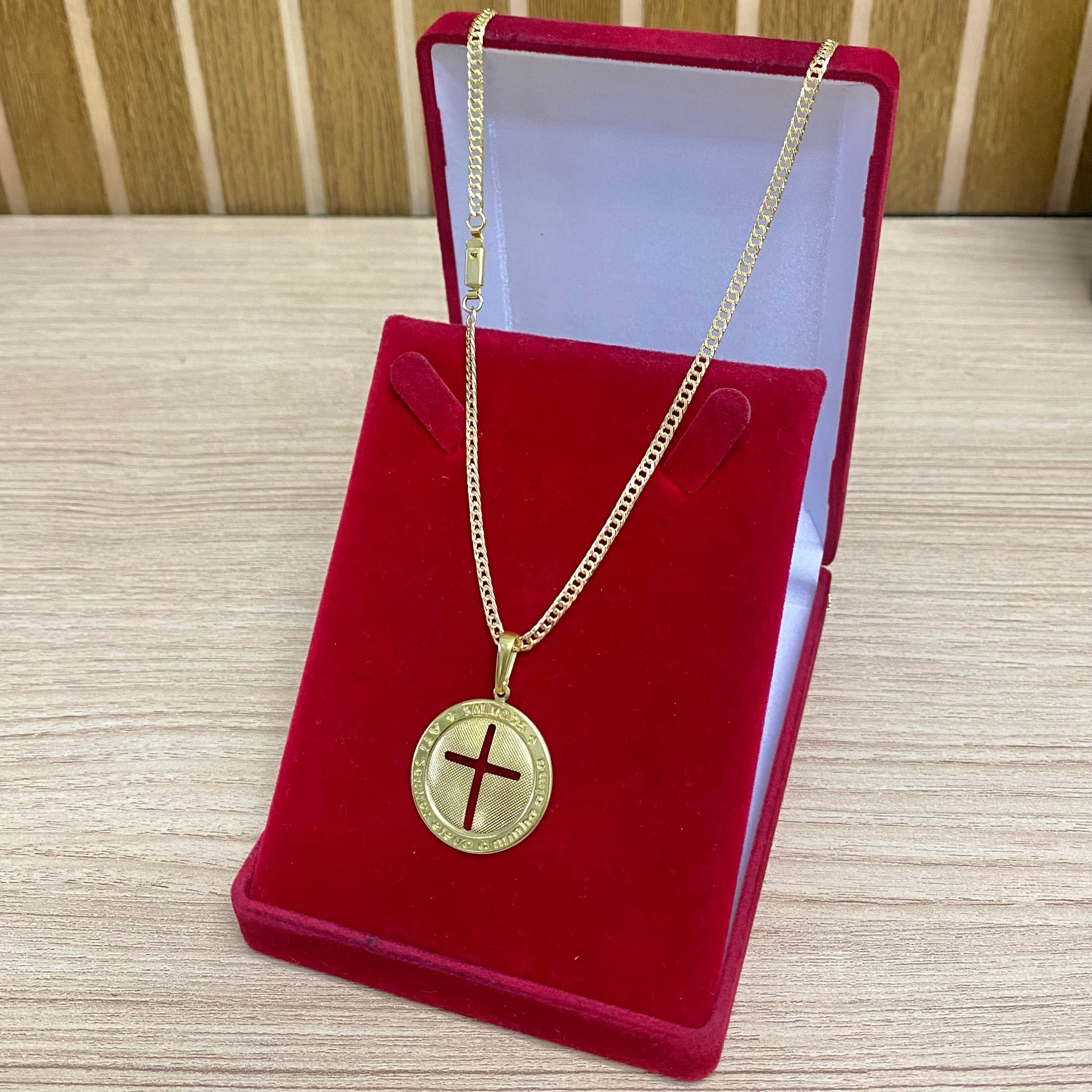 KIT CORRENTE ELO GRUMET 2MM + PULSEIRA BRINDE + PINGENTE BRINDE