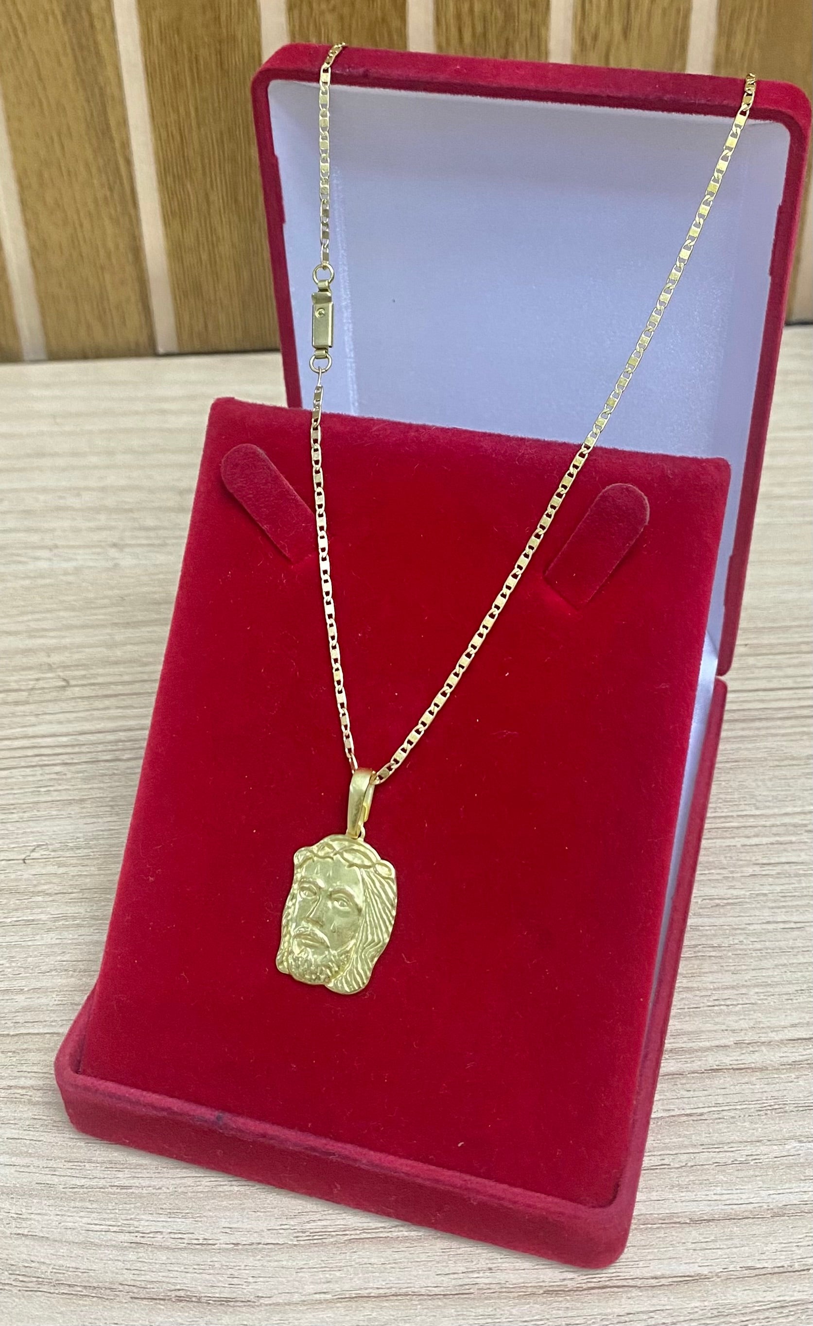 KIT CORRENTE ELO PIASTRINI 2MM + PULSEIRA BRINDE + PINGENTE BRINDE