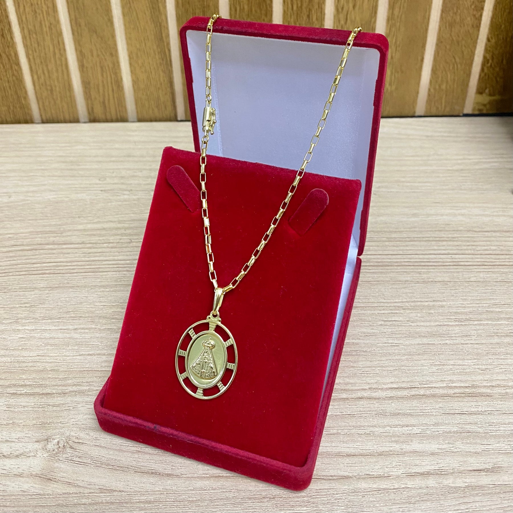 CORRENTE ELO CARTIER BOLEADO 2MM + PULSEIRA BRINDE + PINGENTE BRINDE