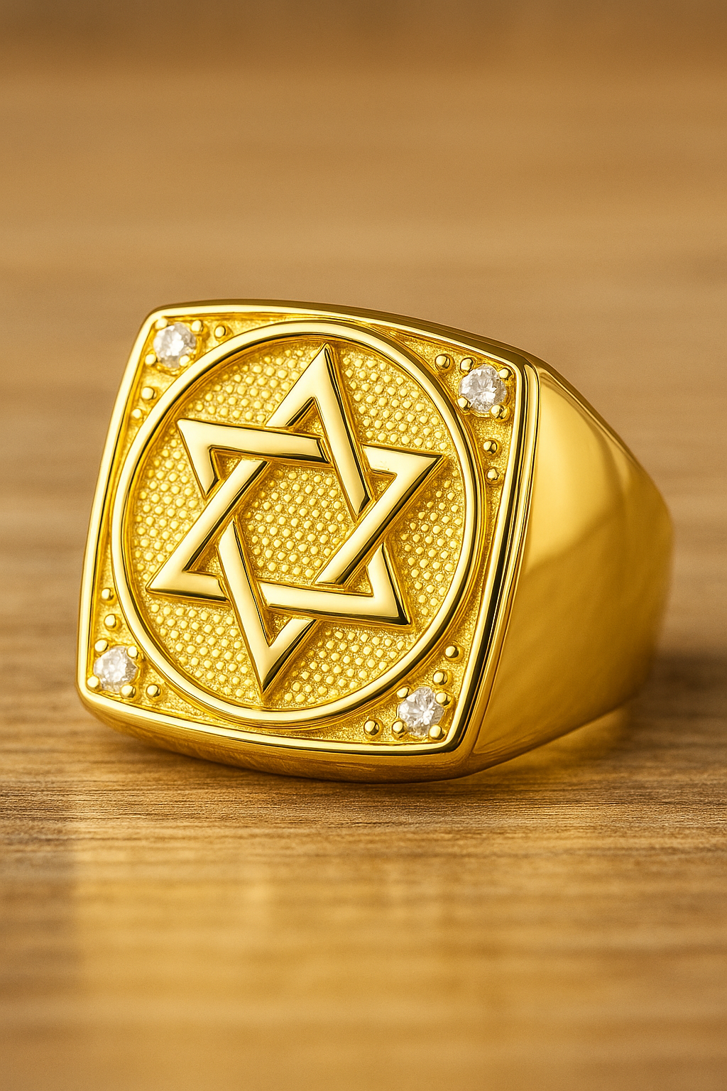 ANEL ESTRELA DE DAVI CRAVEJADO