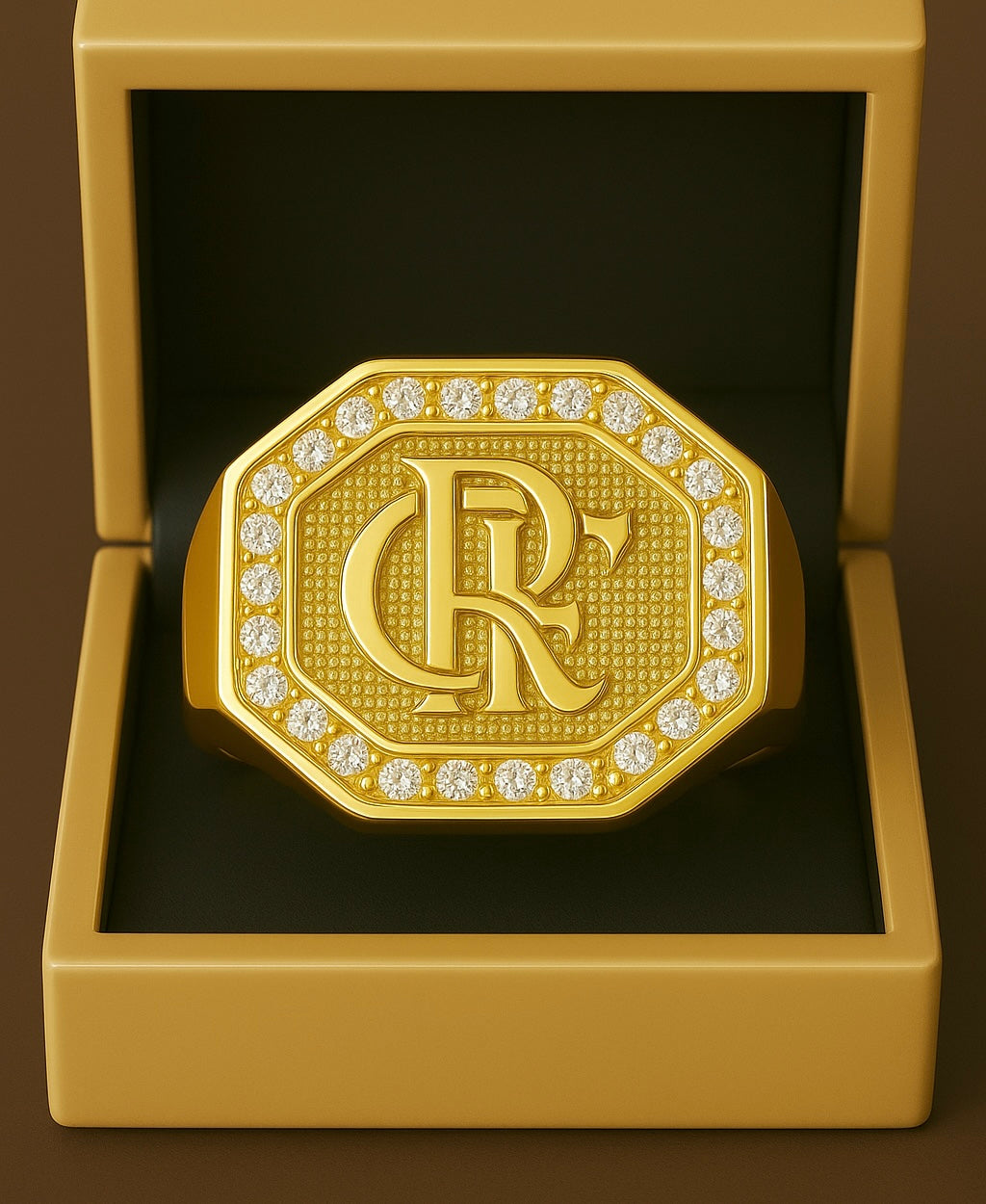 ANEL FLAMENGO CRF CRAVEJADO