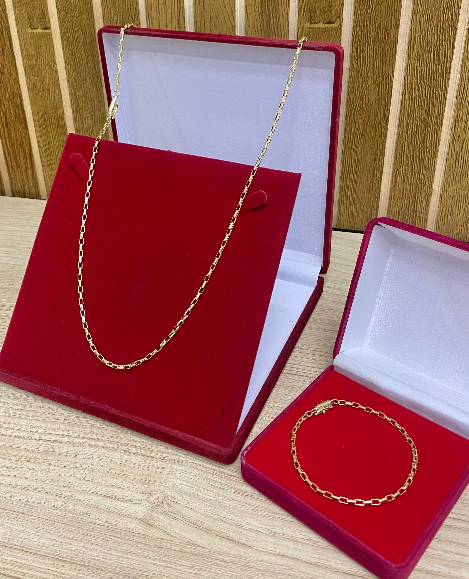 CORRENTE ELO CARTIER BOLEADO 2MM + PULSEIRA BRINDE + PINGENTE BRINDE