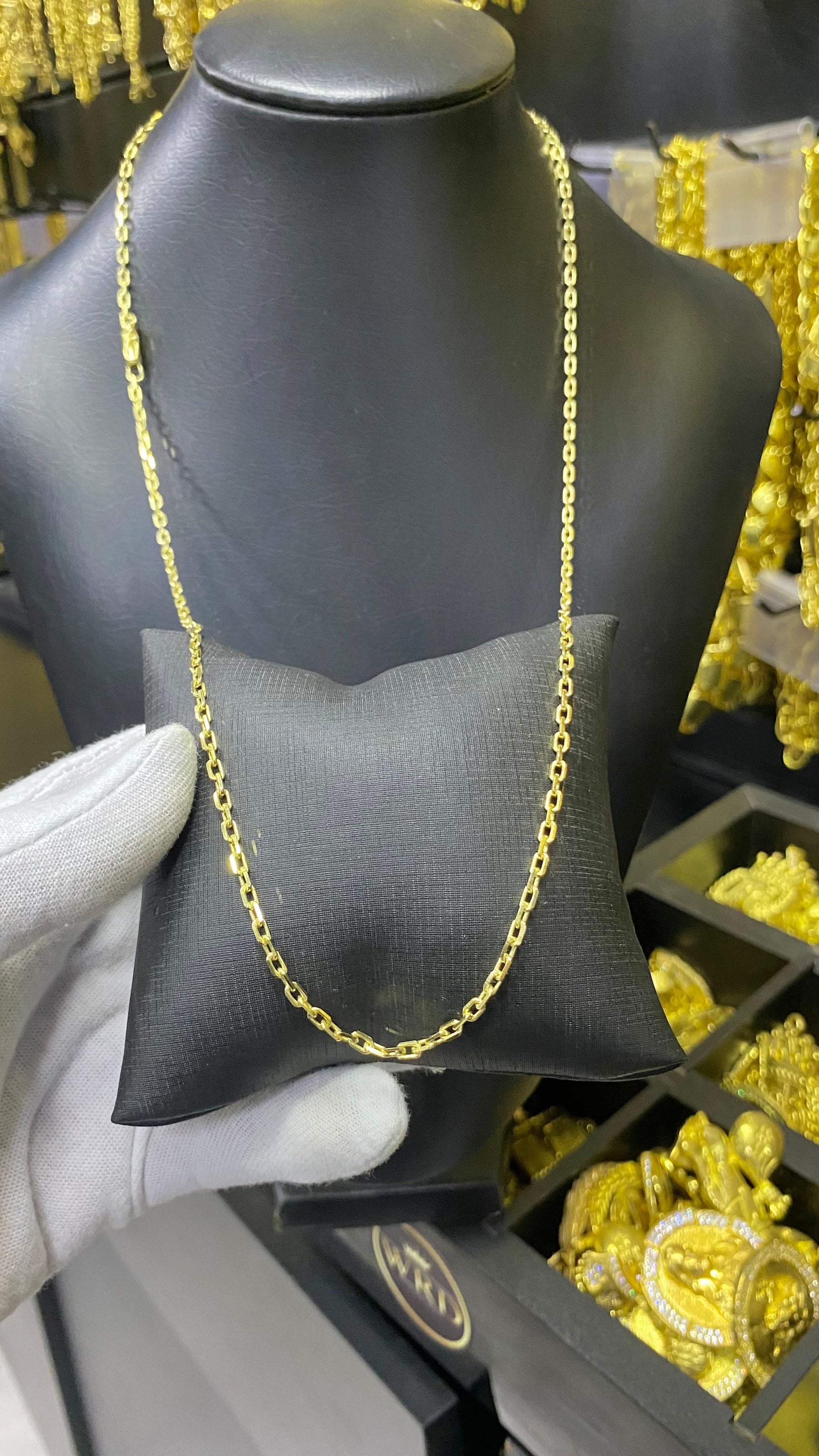 CORRENTE ELO CADEADO 3MM - 70CM