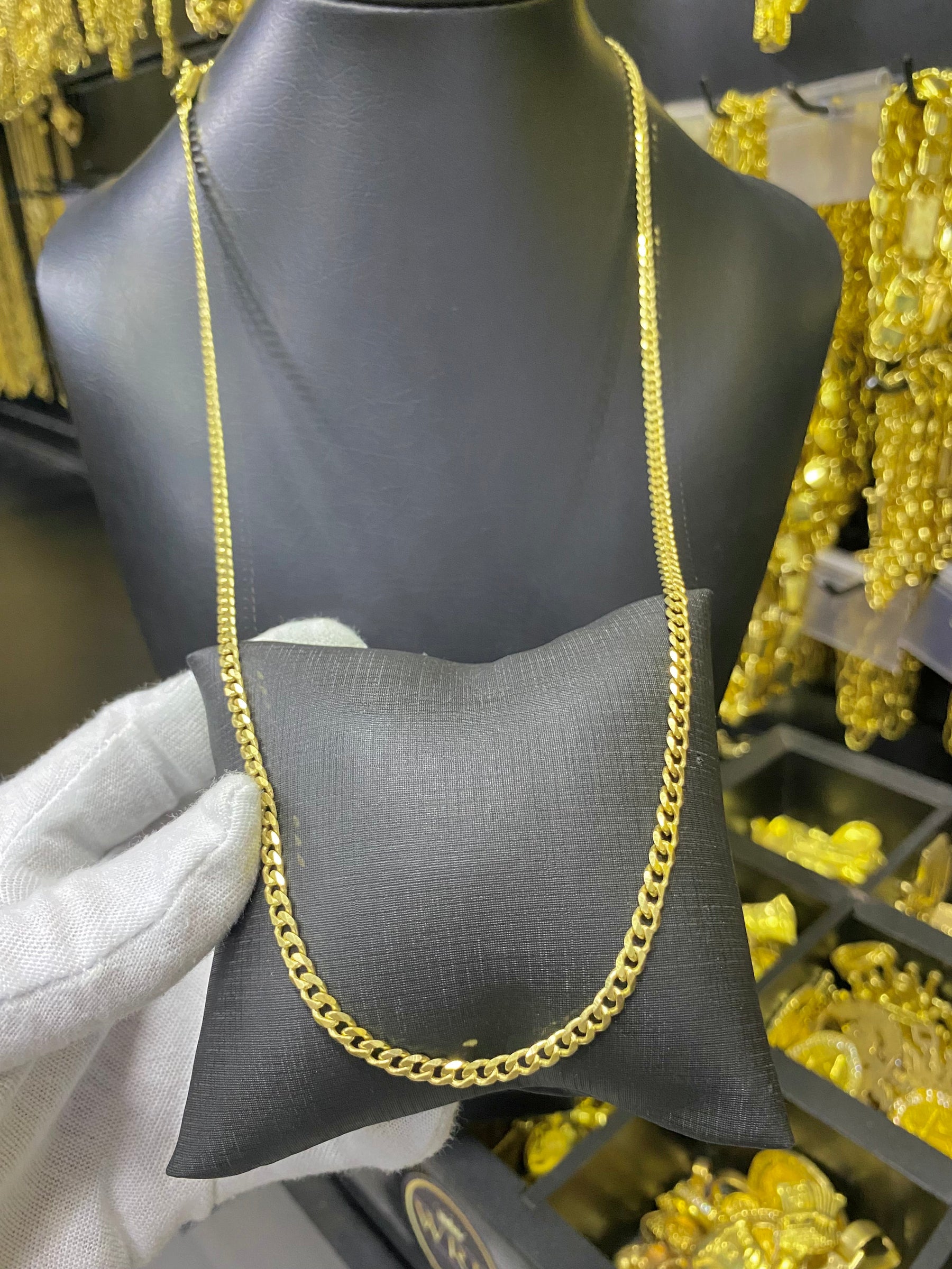 CORRENTE ELO PITBULL 4MM - 70CM