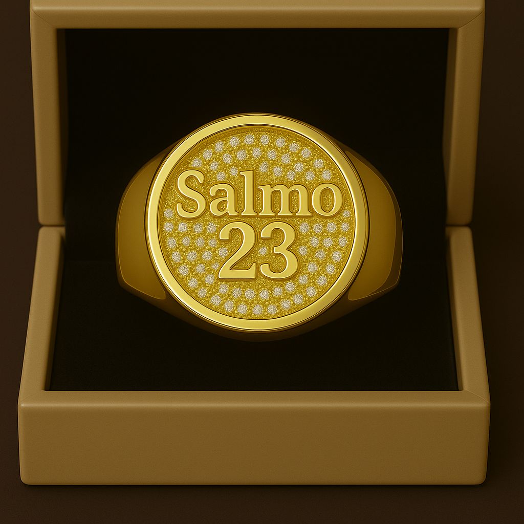 ANEL SALMO 23 CRAVEJADO