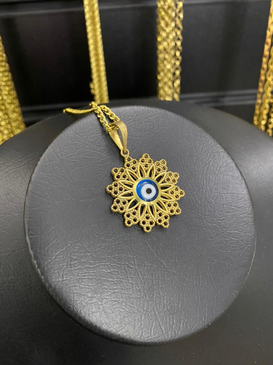 PINGENTE OLHO GREGO - WRDJOIAS