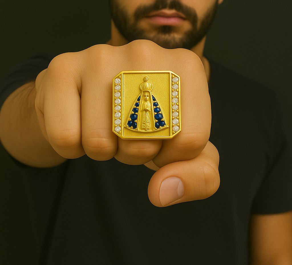 ANEL PERSONALIZADO NOSSA SENHORA.