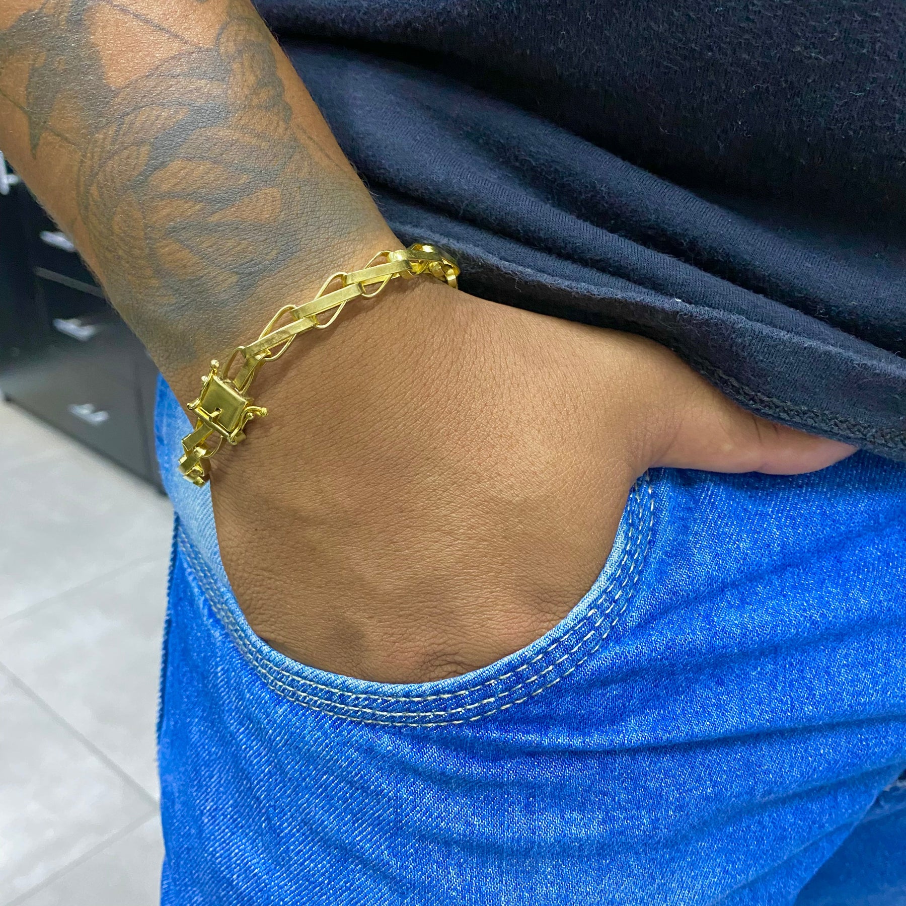 PULSEIRA ELO BALÃO 10MM - WRDJOIAS