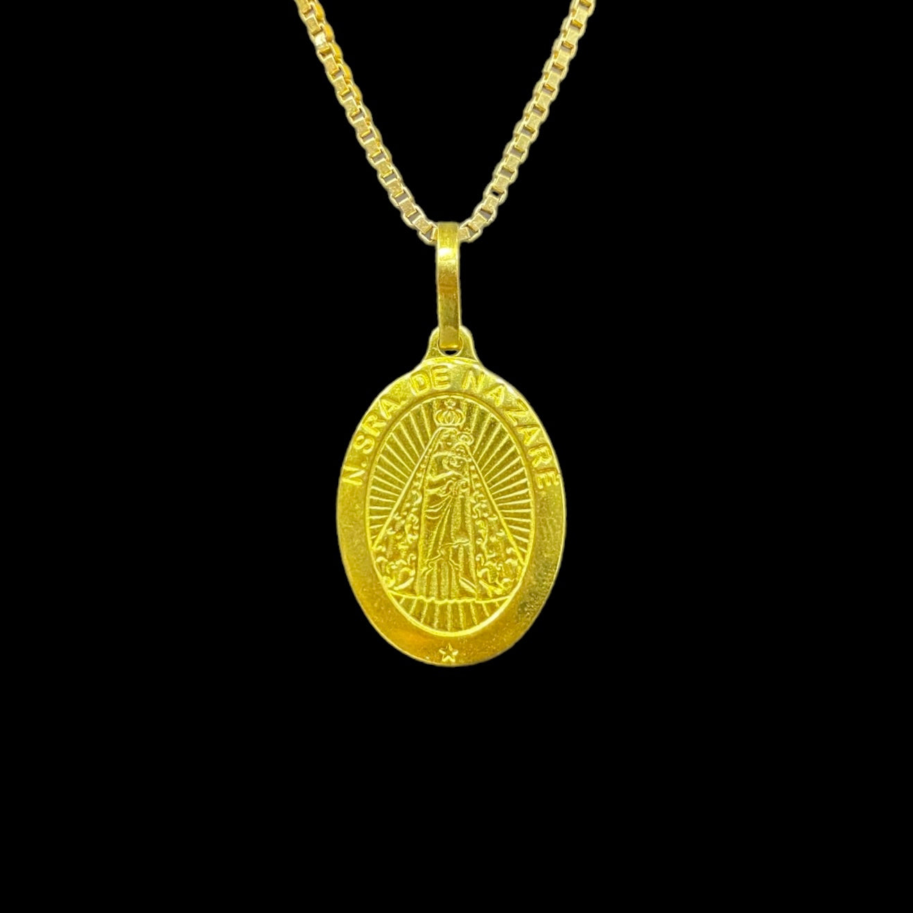 PINGENTE SANTA NOSSA SENHORA DE NAZARÉ - WRDJOIAS