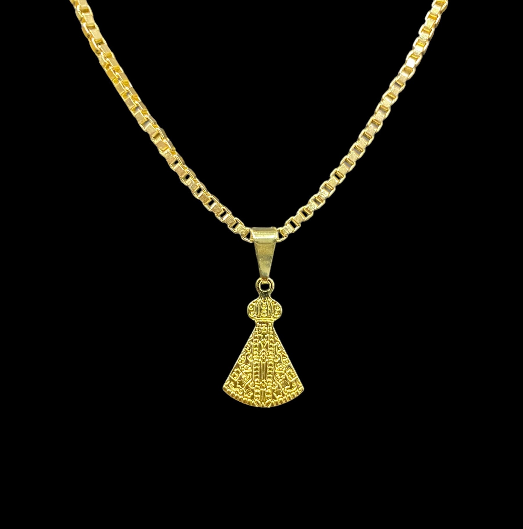 PINGENTE SANTA PEQ - WRDJOIAS