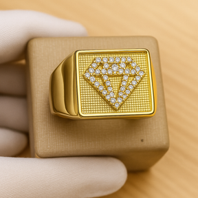 ANEL DIAMANTE CRAVEJADO