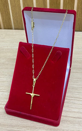 CORRENTE ELO LONG 2MM + PULSEIRA BRINDE + PINGENTE BRINDE