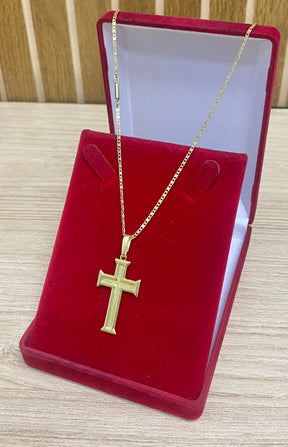 KIT CORRENTE ELO PIASTRINI 2MM + PULSEIRA BRINDE + PINGENTE BRINDE