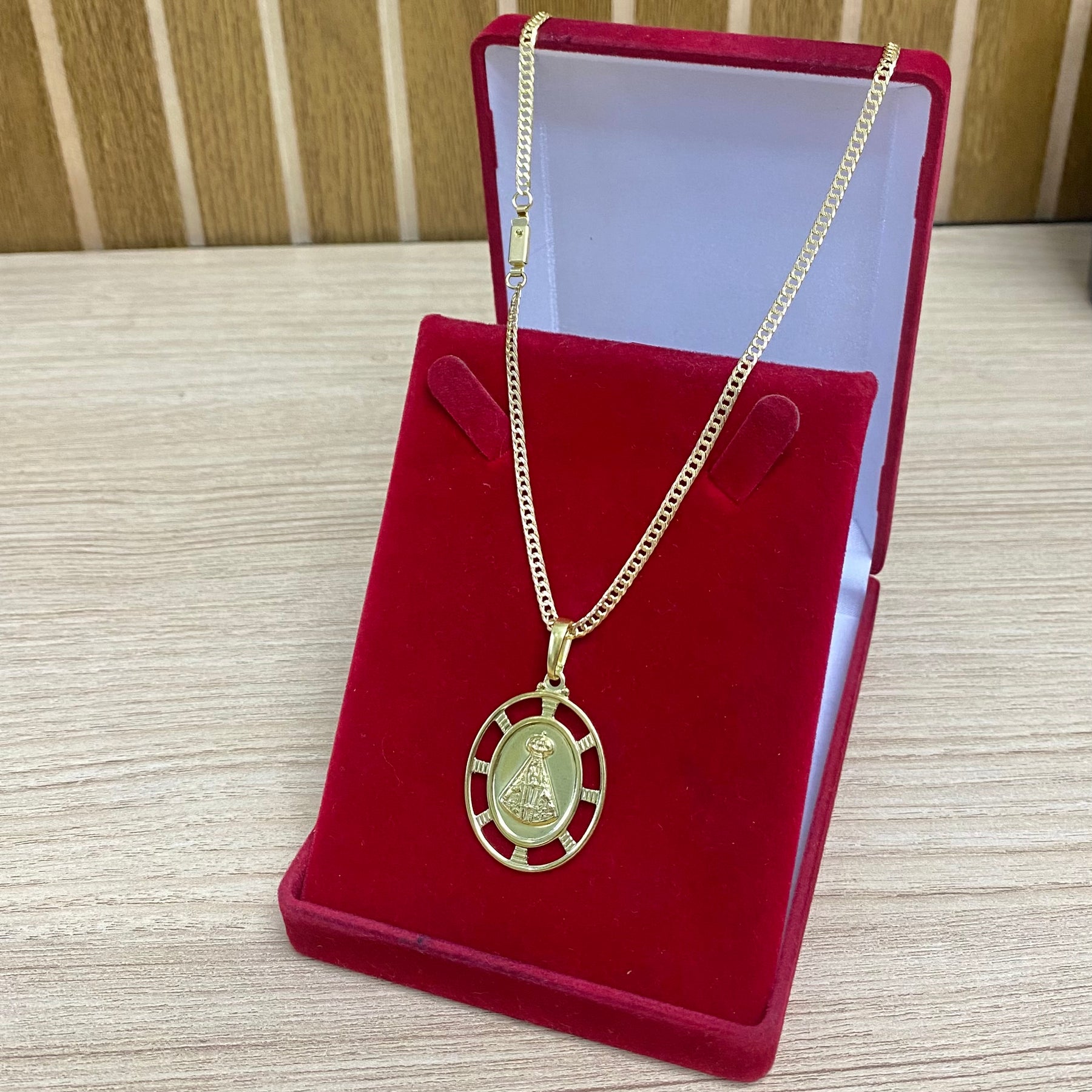 KIT CORRENTE ELO GRUMET 2MM + PULSEIRA BRINDE + PINGENTE BRINDE