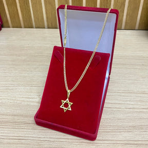 KIT CORRENTE ELO GRUMET 2MM + PULSEIRA BRINDE + PINGENTE BRINDE