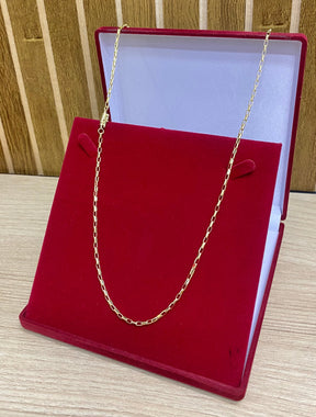 CORRENTE ELO CARTIER BOLEADO 2MM + PULSEIRA BRINDE + PINGENTE BRINDE