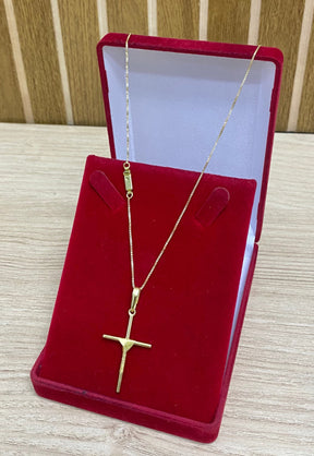 CORRENTE ELO VENEZIANA 2MM + PULSEIRA BRINDE + PINGENTE BRINDE