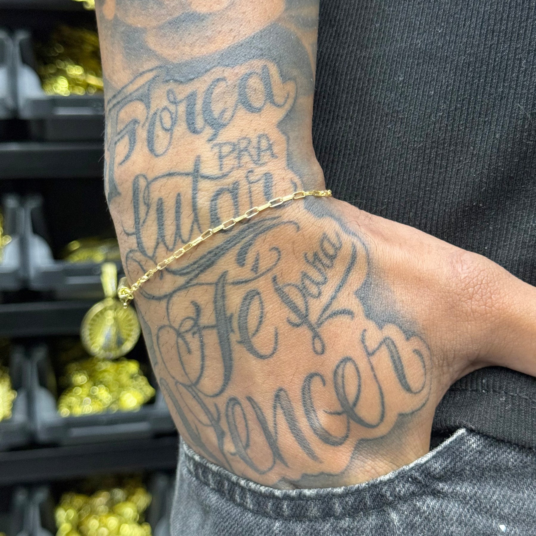 PULSEIRA ELO TIJOLINHO 1MM