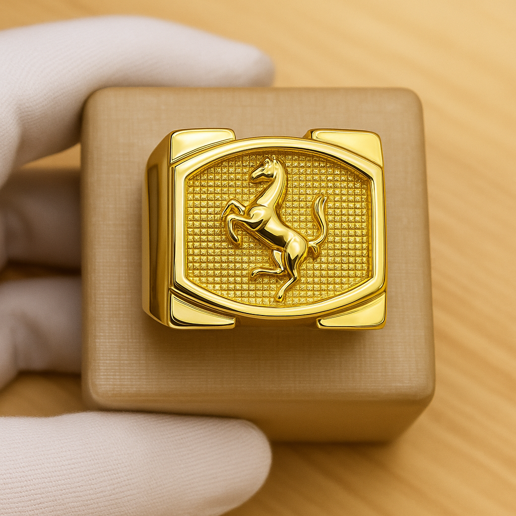 ANEL CAVALO CRAVEJADO