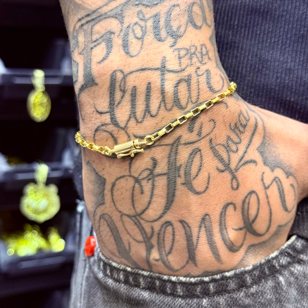 PULSEIRA ELO TIJOLINHO 2MM