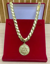 CORRENTE ELO FRISO S 12MM + PINGENTES