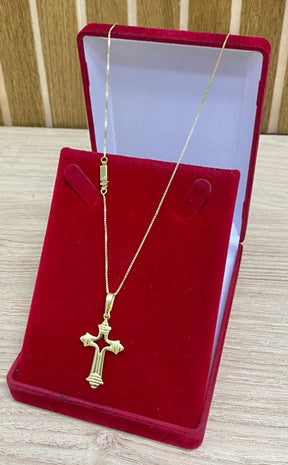 CORRENTE ELO VENEZIANA 2MM + PULSEIRA BRINDE + PINGENTE BRINDE