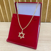 CORRENTE ELO CADEADO QUINA 6MM + PINGENTE BRINDE + PULSEIRA DE BRINDE