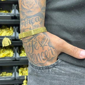 BRACELETE CADEADO DUPLO LACRAIA NINO ABRAVANEL