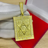 PINGENTE ESTRELA DE DAVI CRAVEJADO