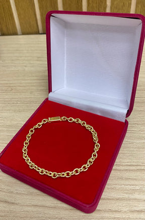 CORRENTE ELO CADEADO QUINA 6MM + PINGENTES