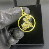 PINGENTE SÃO JORGE REDONDO