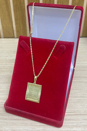 KIT CORRENTE ELO PIASTRINI 2MM + PULSEIRA BRINDE + PINGENTE BRINDE