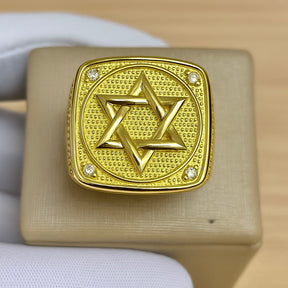 ANEL ESTRELA DE DAVI CRAVEJADO