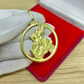 PINGENTE SÃO JORGE REDONDO