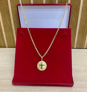 CORRENTE ELO CADEADO QUINA 4MM + PINGENTE BRINDE + PULSEIRA BRINDE