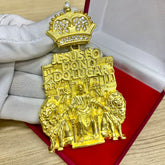 PINGENTE JESUS É O DONO DO LUGAR CRAVEJADO