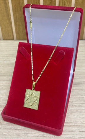 KIT CORRENTE ELO PIASTRINI 2MM + PULSEIRA BRINDE + PINGENTE BRINDE