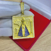 PINGENTE NOSSA SENHORA IGREJA CRAVEJADO