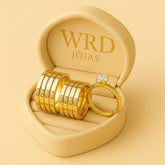 PAR DE ALIANÇAS MODELO BULGARI 02 FRISOS 8MM